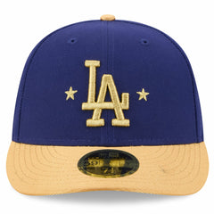 Los Angeles Dodgers New Era 2026 Gold Collection Low Profile 59FIFTY Fitted Hat - Royal - New Era on Sale