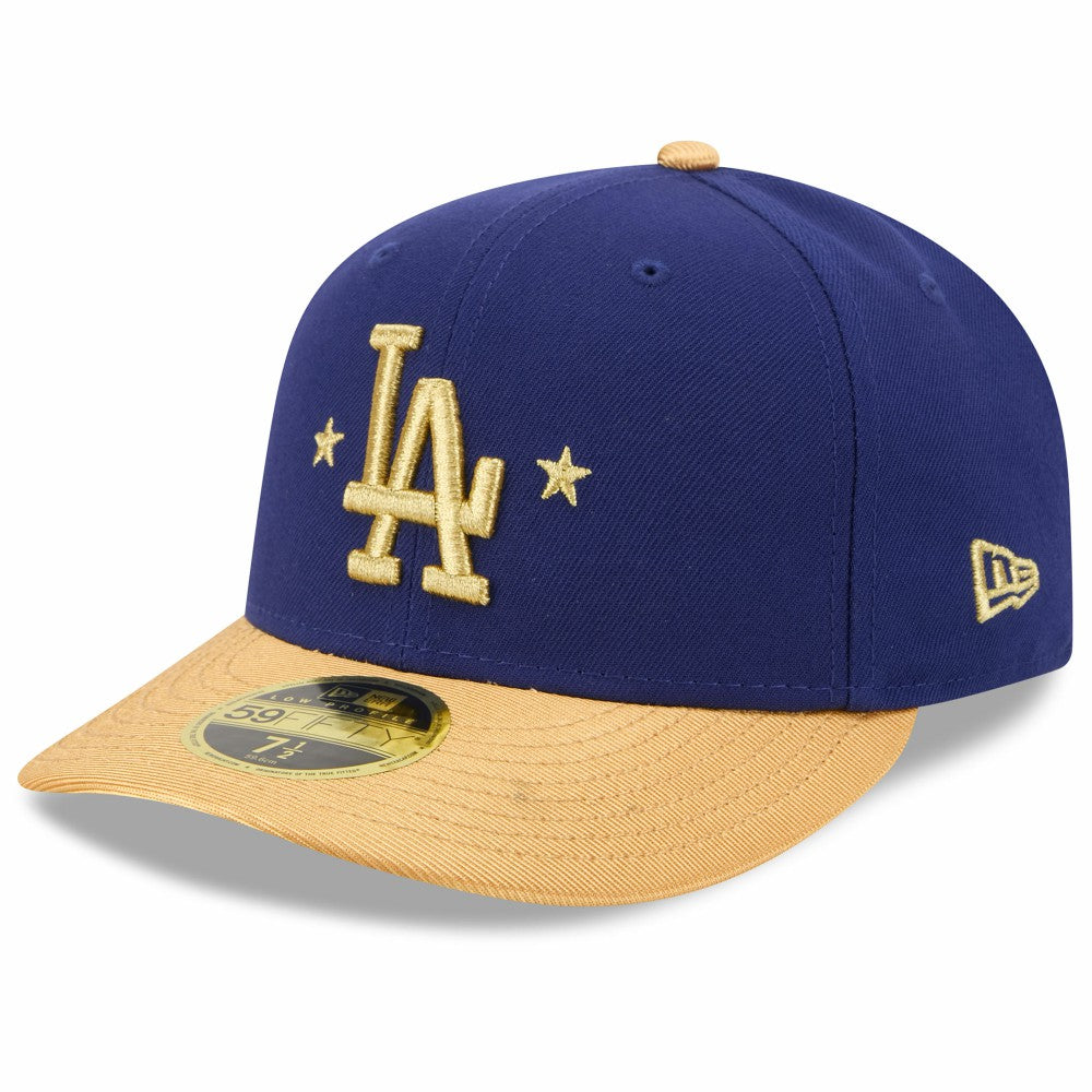 Los Angeles Dodgers New Era 2026 Gold Collection Low Profile 59FIFTY Fitted Hat - Royal - New Era on Sale