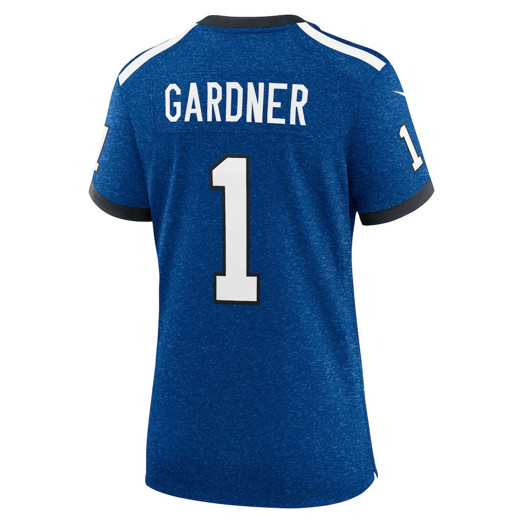 Nike Ahmad Sauce Gardner Indianapolis Colts Women's Alternate 2 Indiana Nights Game Jersey Heather Royal