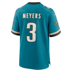Nike Jakobi Meyers Jacksonville Jaguars Alternate 2 Prowler Throwback Game Jersey Teal