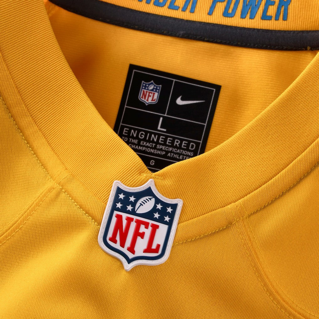 Nike Oronde Gadsden Los Angeles Chargers Alternate Charger Power Game Jersey Gold