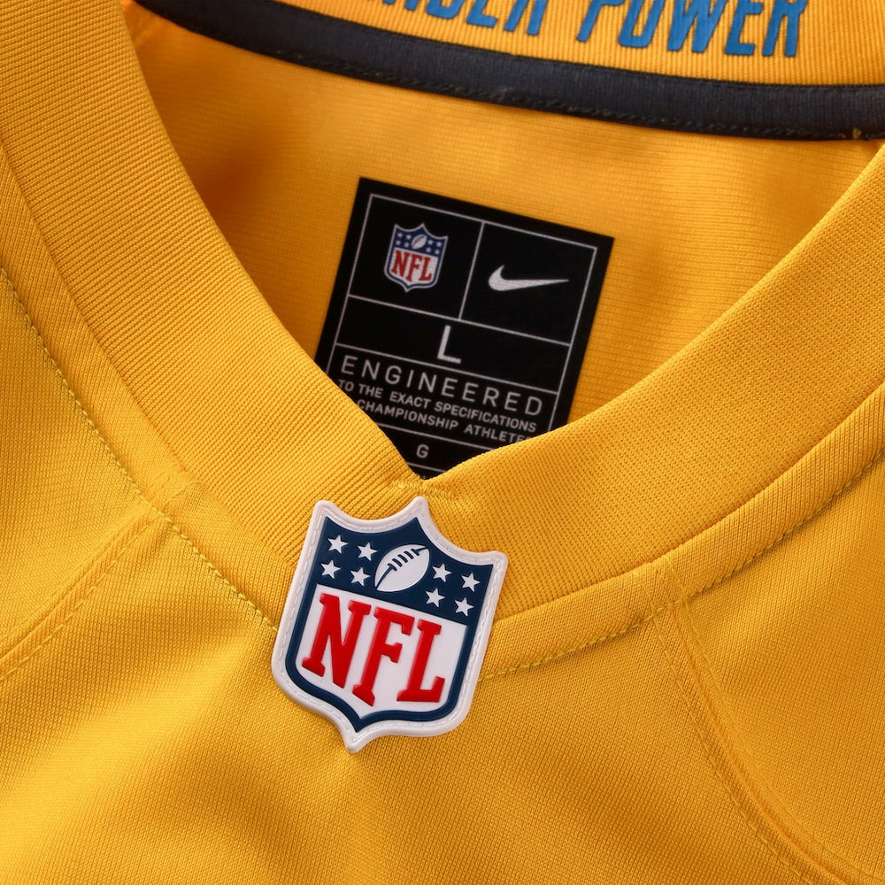 Nike Oronde Gadsden Los Angeles Chargers Alternate Charger Power Game Jersey Gold