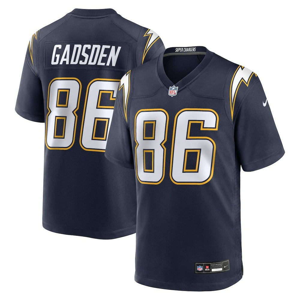Nike Oronde Gadsden Los Angeles Chargers Alternate 2 Super Chargers Game Jersey Navy