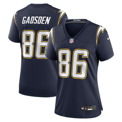 Nike Oronde Gadsden Los Angeles Chargers Women's Alternate 2 Super Chargers Game Jersey Navy