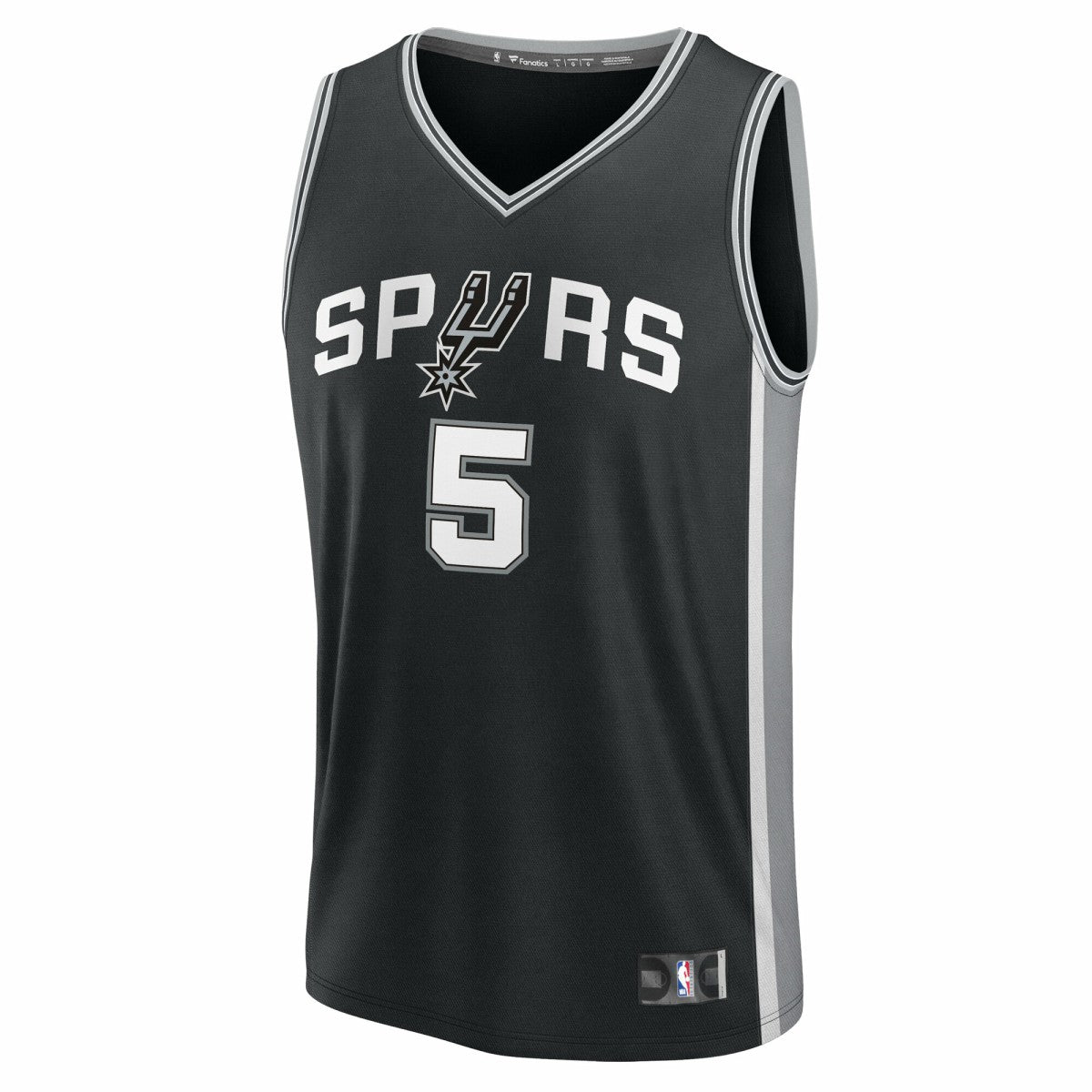 Stephon Castle San Antonio Spurs Fast Break Replica Jersey Black Icon Edition | Fanatics online
