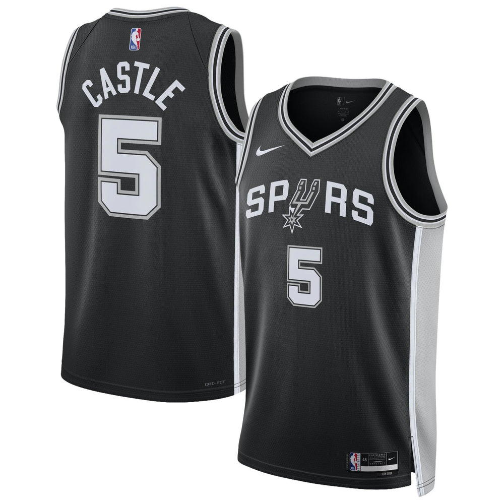 Stephon Castle San Antonio Spurs Unisex Swingman Jersey Icon Edition Black | Nike Near Me