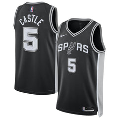 Stephon Castle San Antonio Spurs Unisex Swingman Jersey Icon Edition Black | Nike Near Me