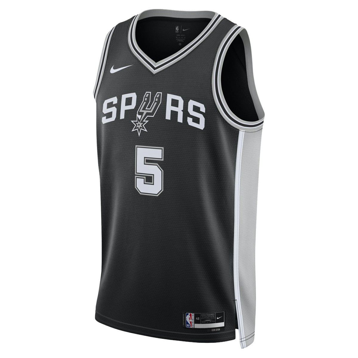 Stephon Castle San Antonio Spurs Unisex Swingman Jersey Icon Edition Black | Nike Near Me