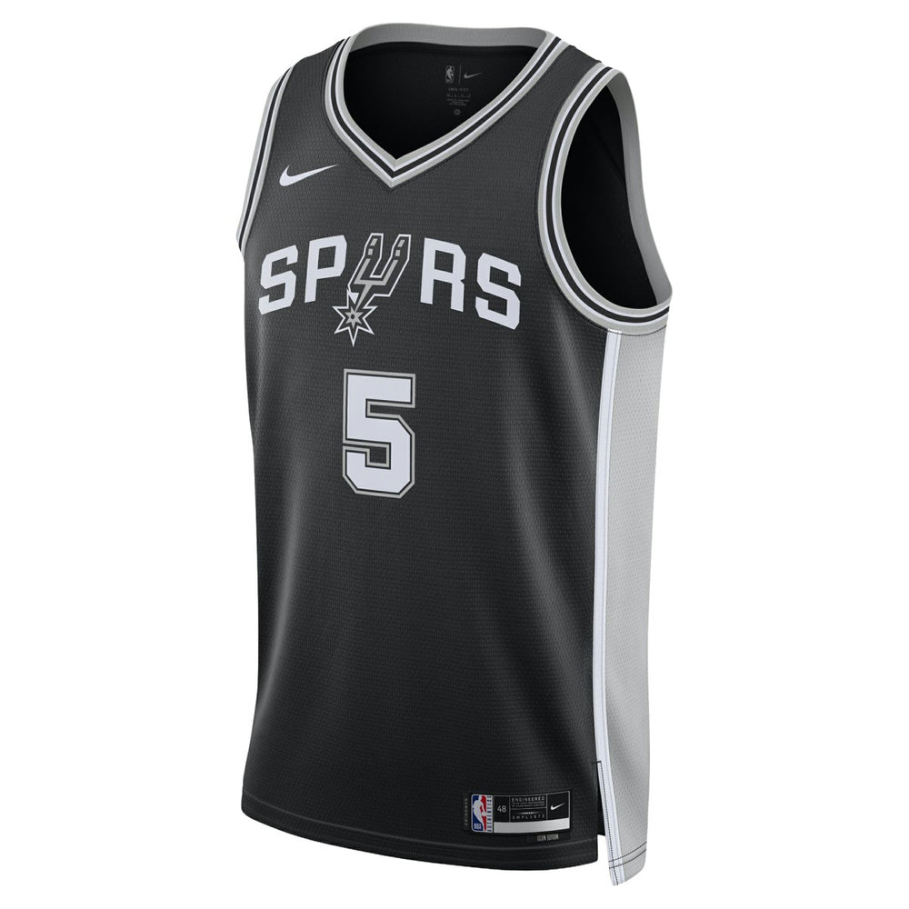 Stephon Castle San Antonio Spurs Unisex Swingman Jersey Icon Edition Black | Nike Near Me