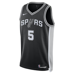 Stephon Castle San Antonio Spurs Unisex Swingman Jersey Icon Edition Black | Nike Near Me