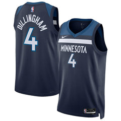 Rob Dillingham Minnesota Timberwolves Unisex Swingman Jersey Icon Edition Navy | Nike outlet