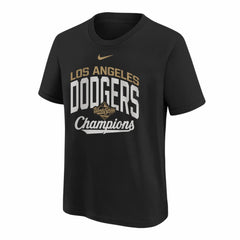 Los Angeles Dodgers Nike Youth 2026 Gold Collection Legacy Earned T-Shirt - Black - Nike Sale