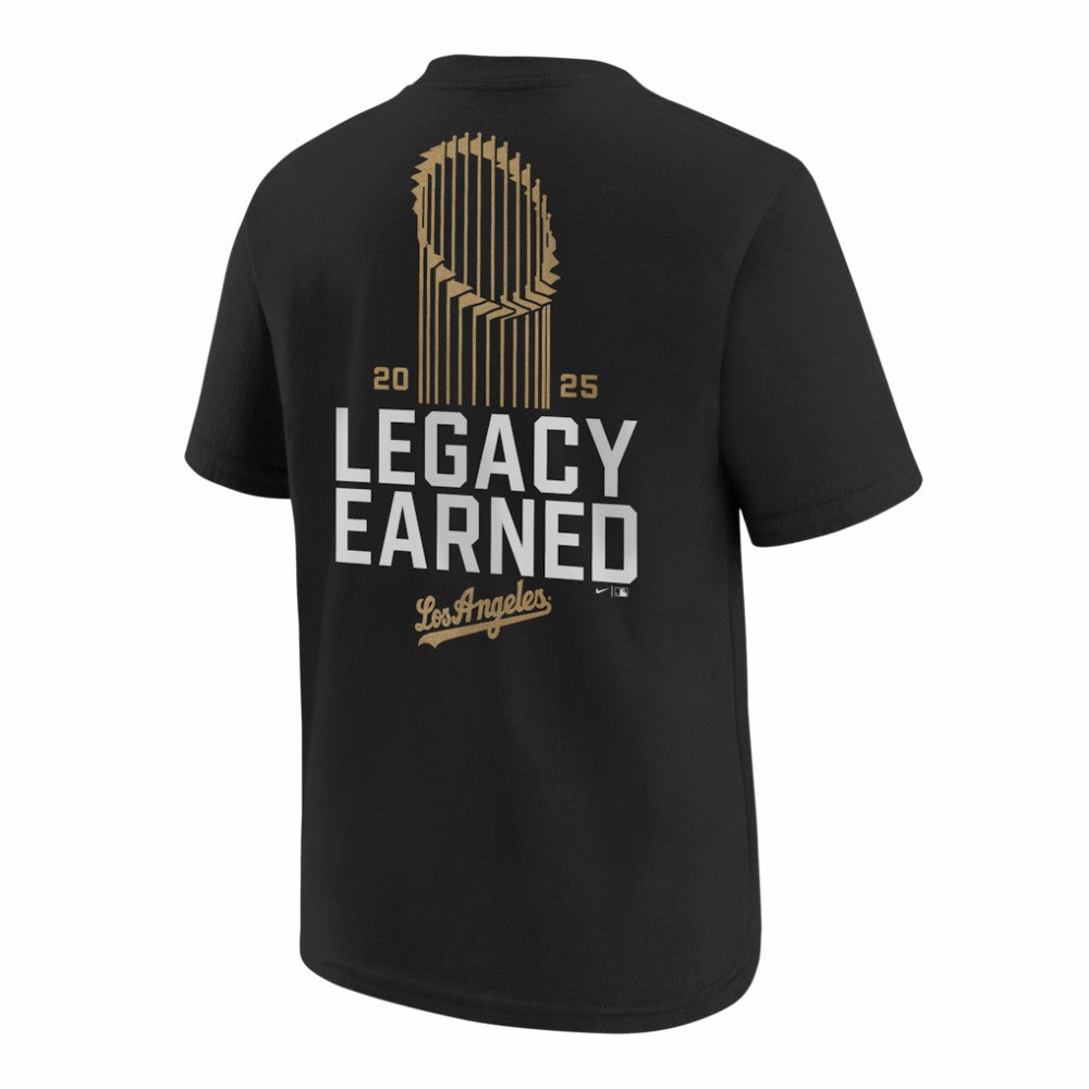 Los Angeles Dodgers Nike Youth 2026 Gold Collection Legacy Earned T-Shirt - Black - Nike Sale