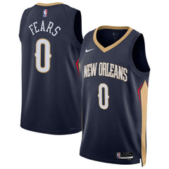 Jeremiah Fears New Orleans Pelicans Unisex Swingman Jersey Icon Edition Navy | Nike Near Me