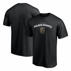 Vegas Golden Knights Team Lockup T-Shirt - Black - NHL 203624957