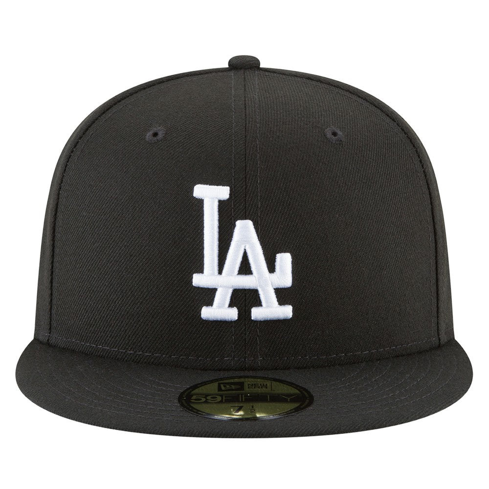 Los Angeles Dodgers New Era 2024/25 Back-to-Back Champions Diamond Side Patch 59FIFTY Fitted Hat - Black - New Era Sale