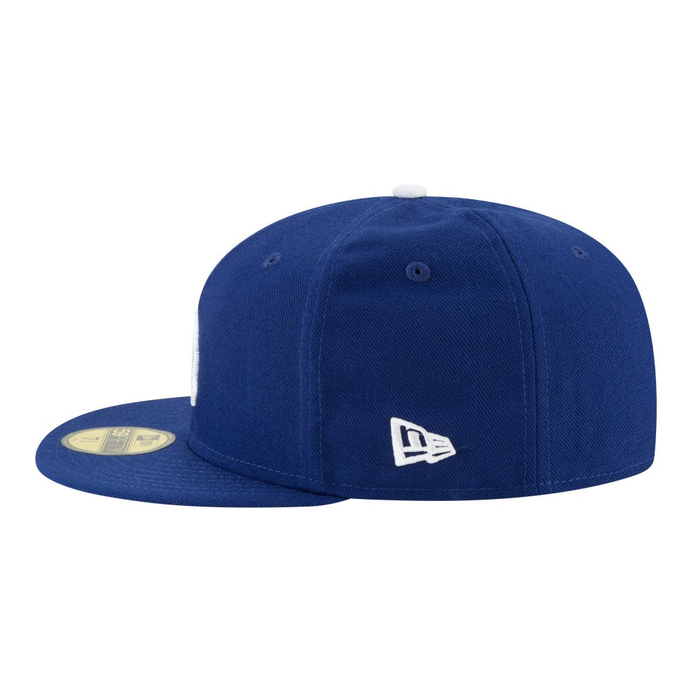 Los Angeles Dodgers New Era Back-to-Back Champions Diamond Side Patch 59FIFTY Fitted Hat - Royal - New Era Sale