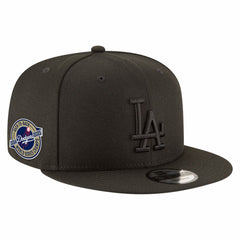 Los Angeles Dodgers New Era 2024/25 Back-to-Back Champions Circle Side Patch 9FIFTY Snapback Hat - Black - New Era on Sale