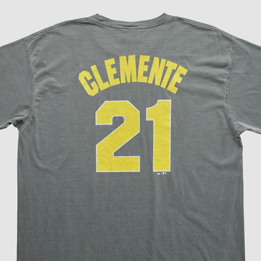 Pittsburgh Pirates Majestic 2010s T-shirt - Dark Heather Gray - XVintage - Fanatics Online