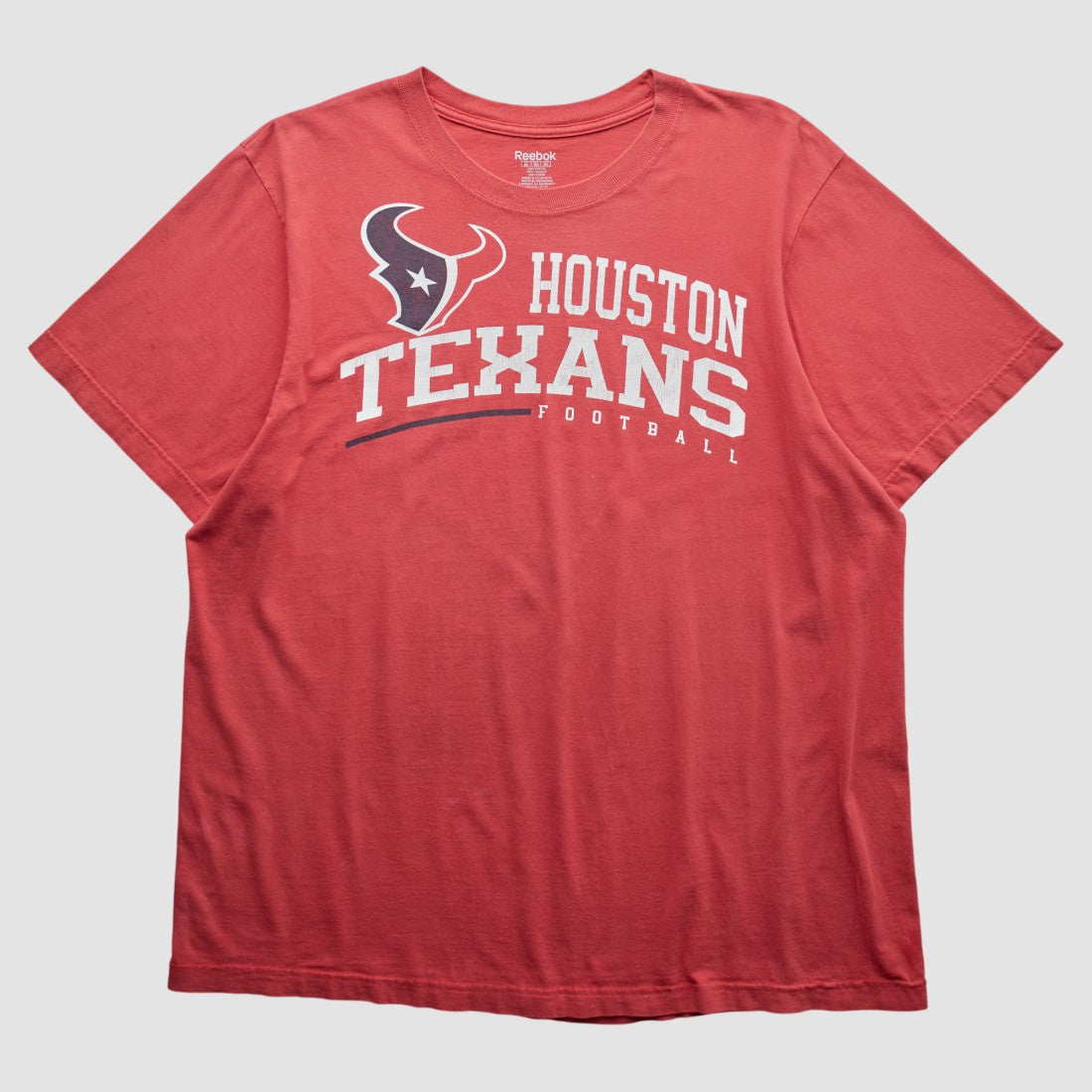 Fanatics Houston Texans Reebok 2000s T-shirt Red Vintage