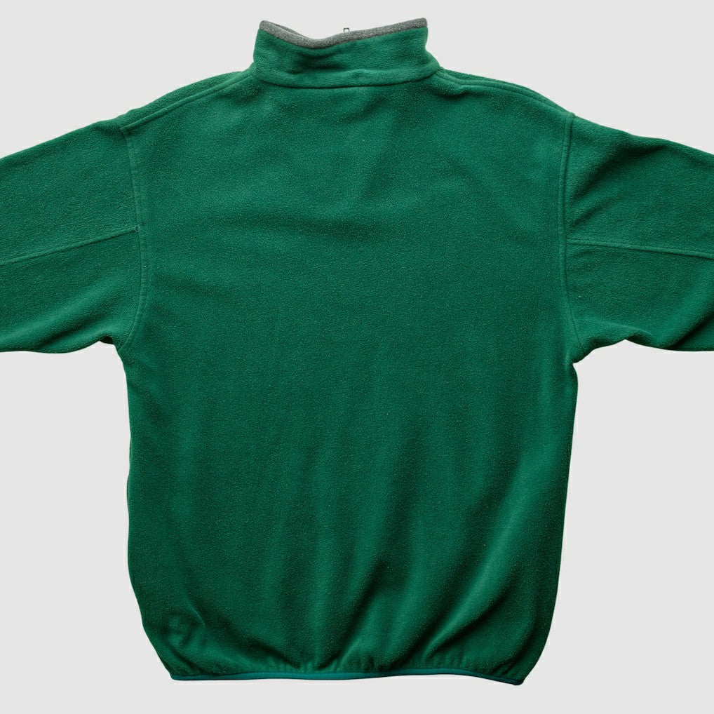 Fanatics New York Jets Majestic 2000s 1/4 Zip Sweatshirt Green Vintage