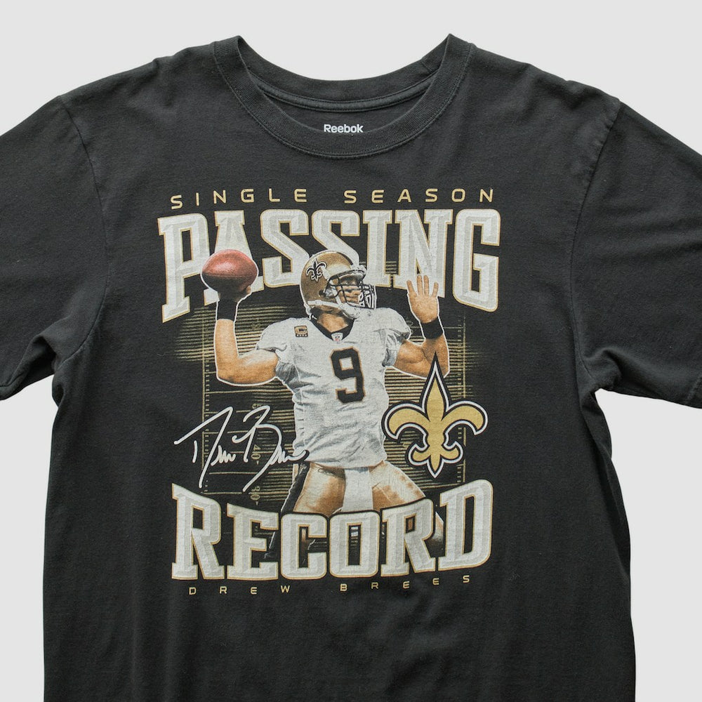 Fanatics New Orleans Saints Reebok 2010s T-shirt Black Vintage