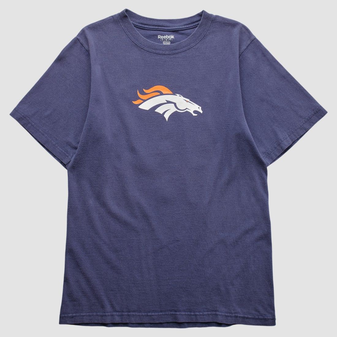 Fanatics Denver Broncos Reebok 2000s T-shirt Navy Vintage