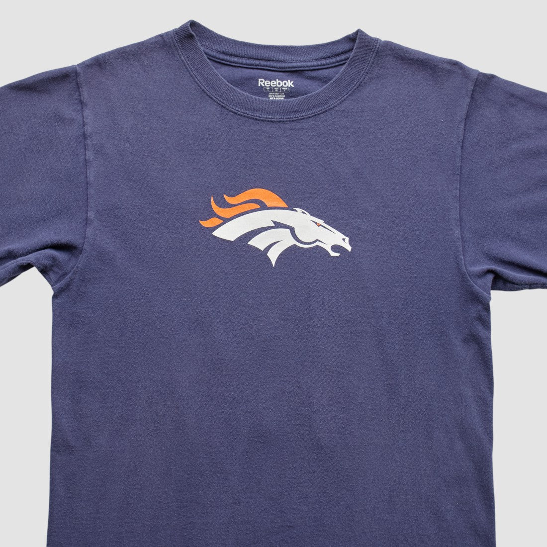 Fanatics Denver Broncos Reebok 2000s T-shirt Navy Vintage
