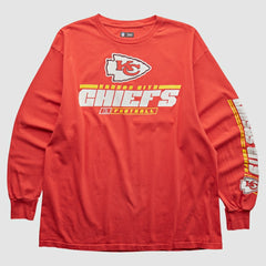 Fanatics Kansas City Chiefs NFL 2010s Long Sleeve T-shirt Red Vintage