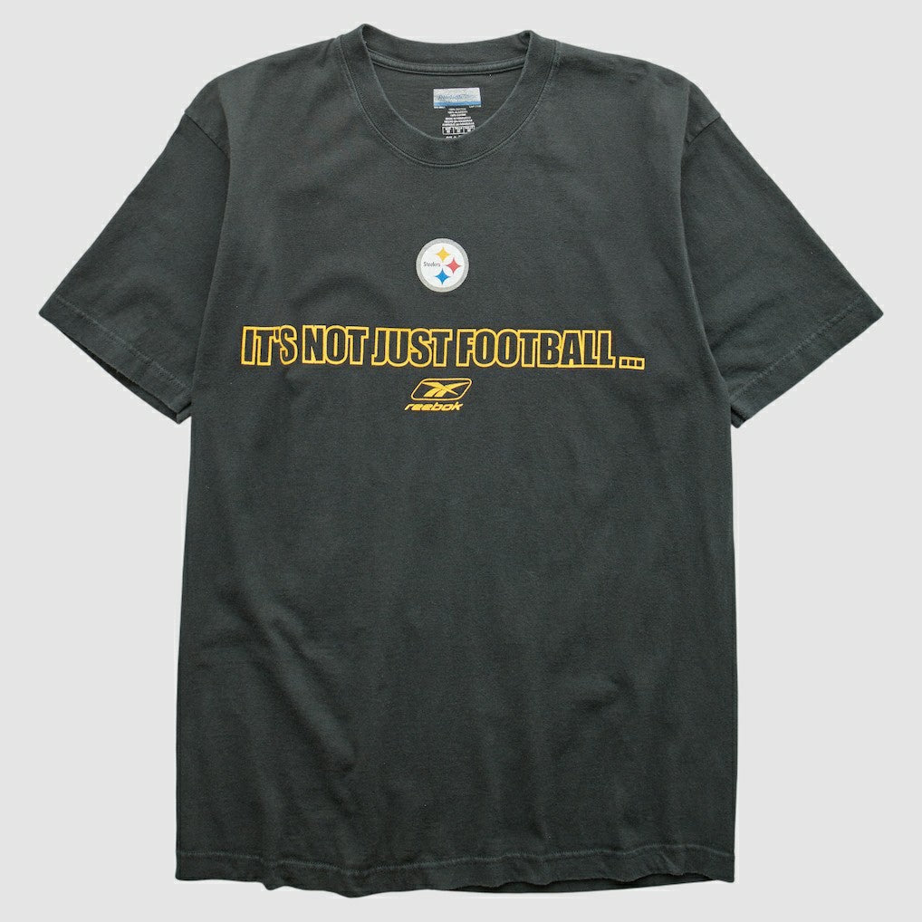 Fanatics Pittsburgh Steelers Reebok 2000s T-shirt Black Vintage