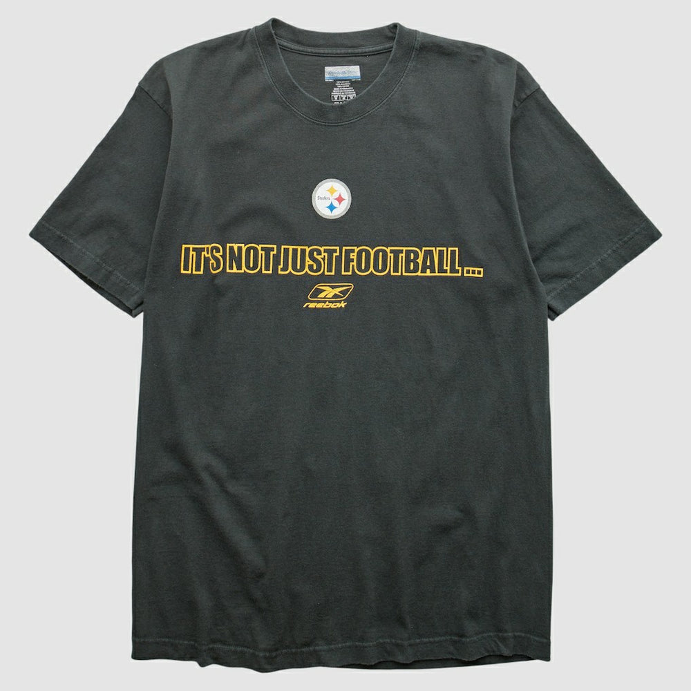 Fanatics Pittsburgh Steelers Reebok 2000s T-shirt Black Vintage