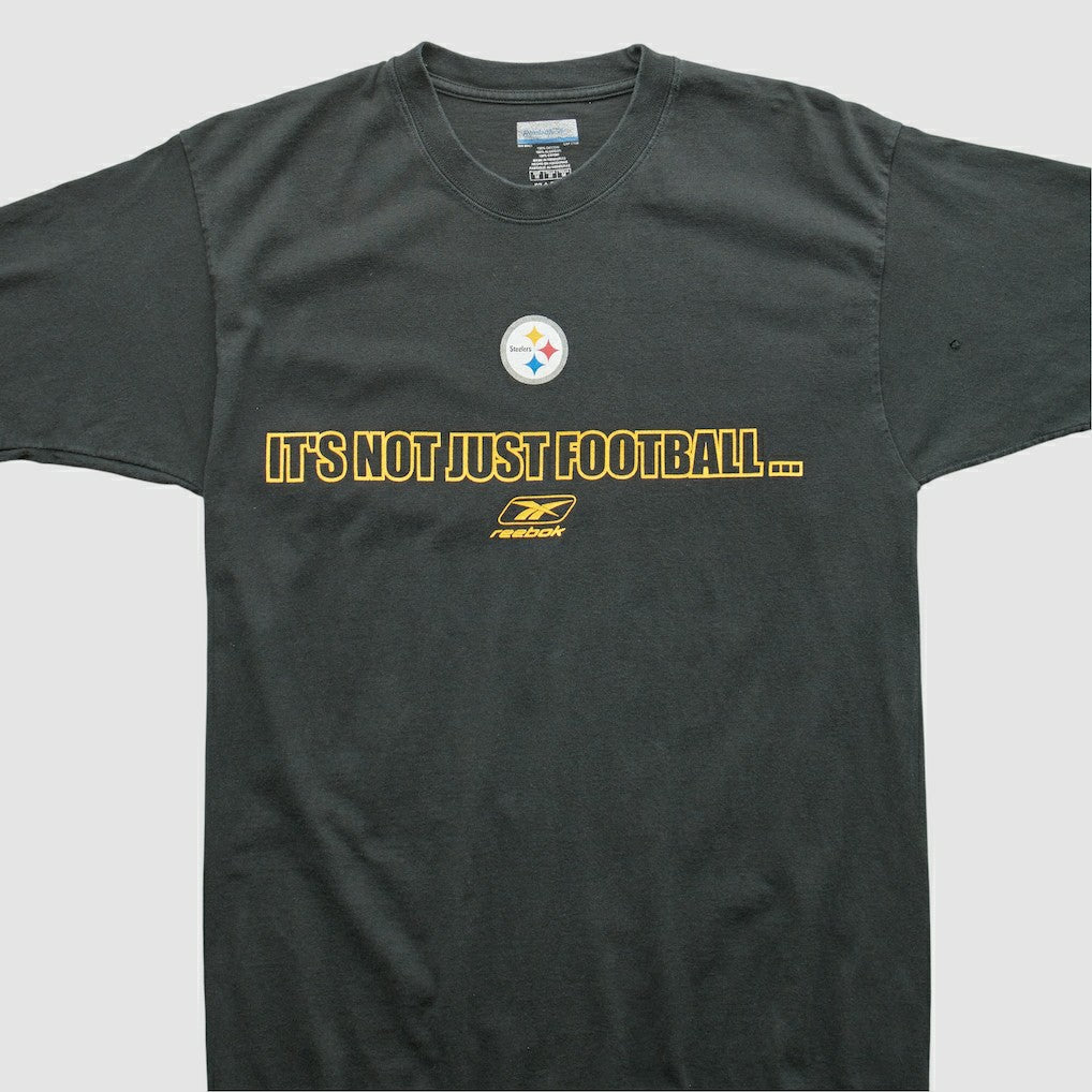 Fanatics Pittsburgh Steelers Reebok 2000s T-shirt Black Vintage