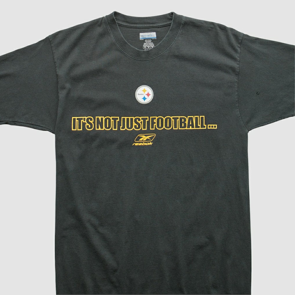Fanatics Pittsburgh Steelers Reebok 2000s T-shirt Black Vintage
