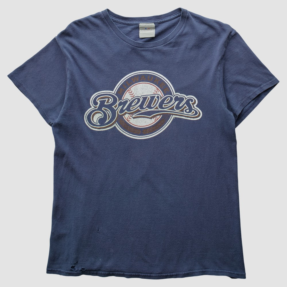 Milwaukee Brewers MLB 2000s T-shirt - Navy - Vintage - Fanatics Sale