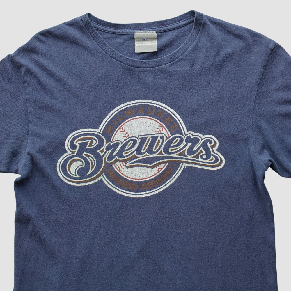 Milwaukee Brewers MLB 2000s T-shirt - Navy - Vintage - Fanatics Sale