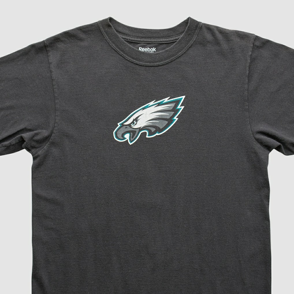 Fanatics Philadelphia Eagles Reebok 2000s T-shirt Black Vintage