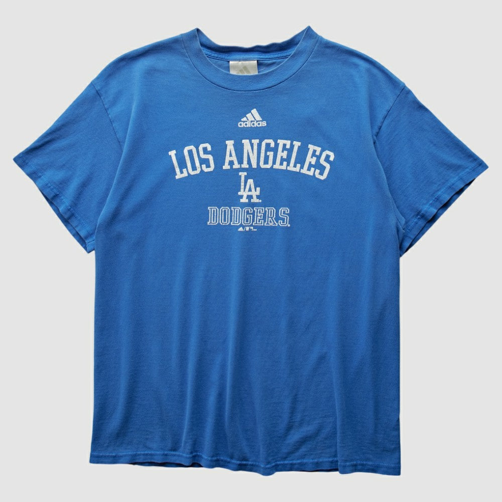Los Angeles Dodgers Adidas 2000s T-shirt - Blue - XVintage - Fanatics Discount