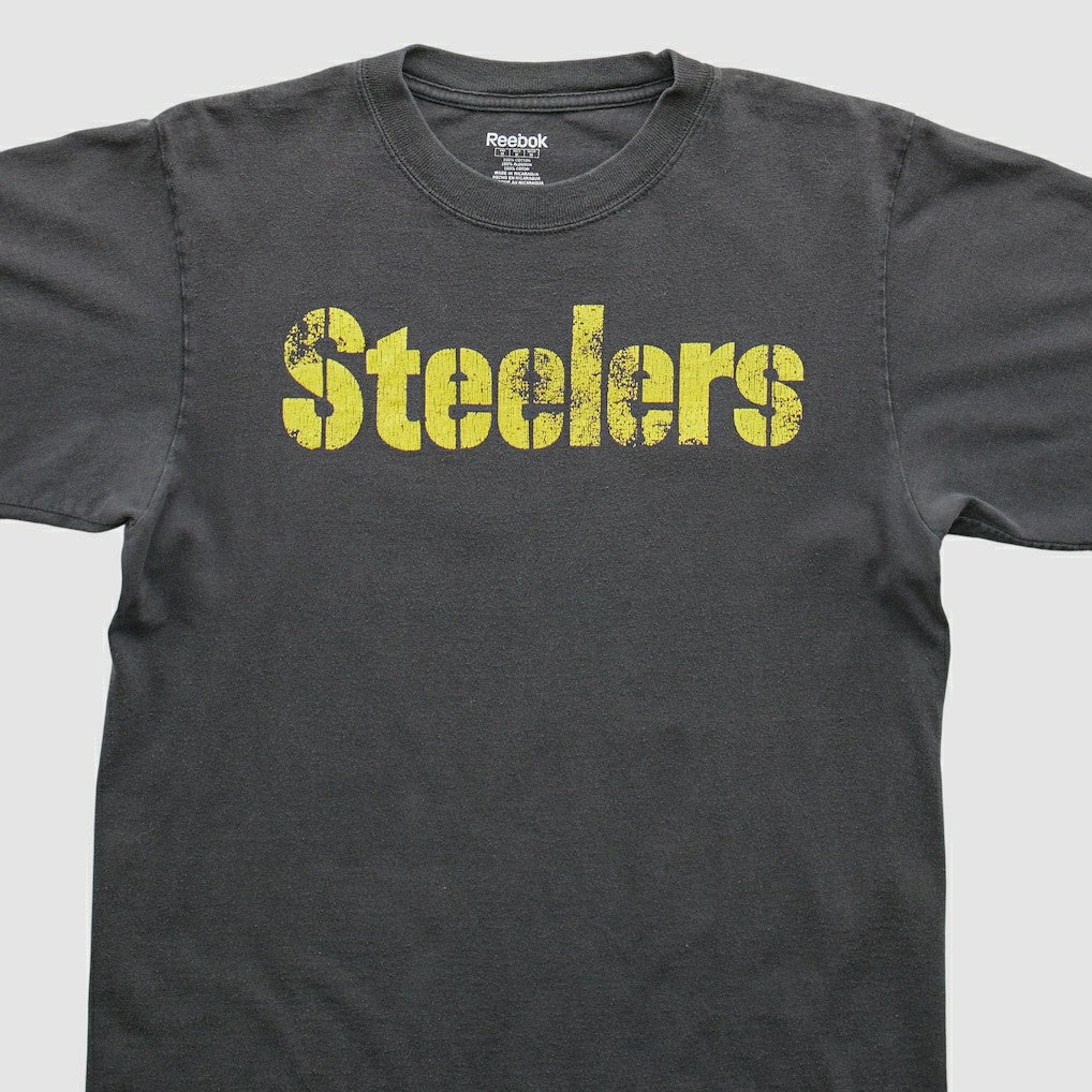 Fanatics Pittsburgh Steelers Reebok 2000s T-shirt Charcoal Vintage