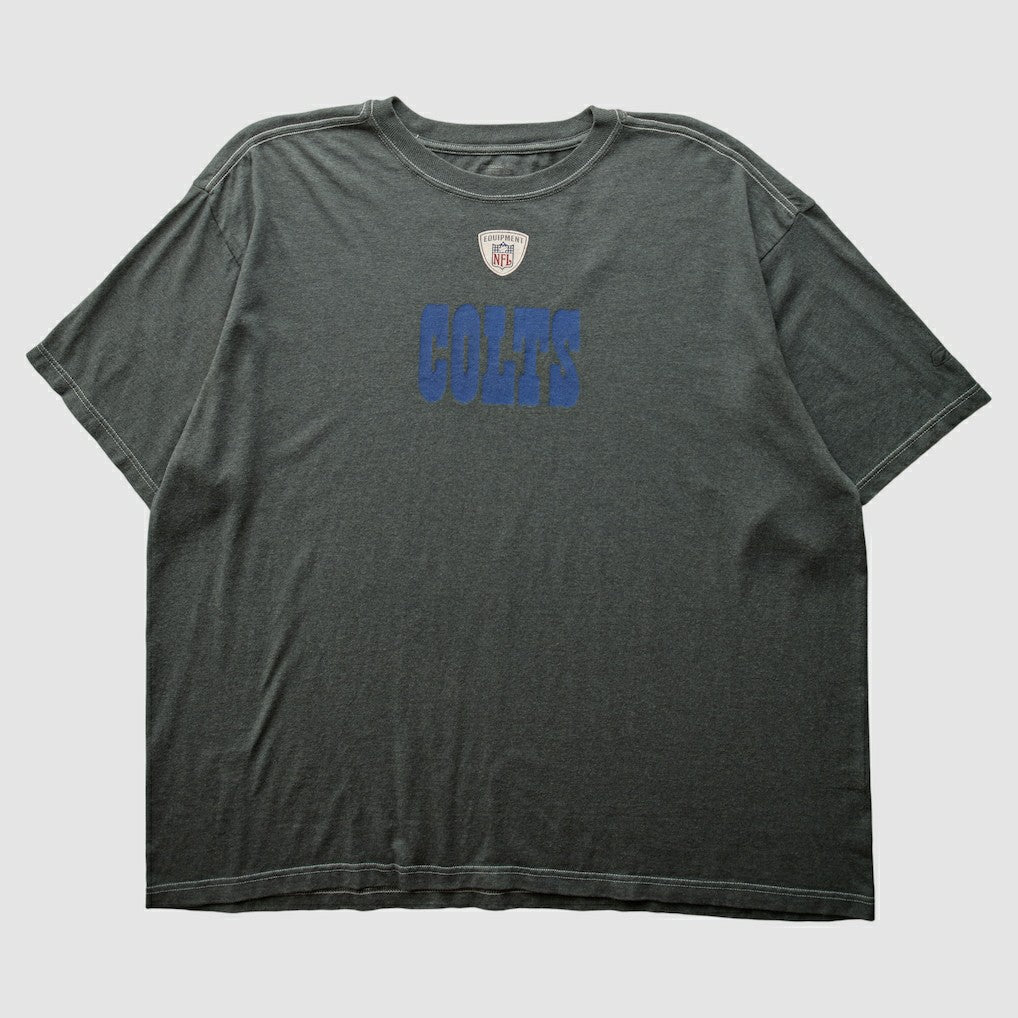 Fanatics Indianapolis Colts 2000s T-shirt Dark Heather Gray Vintage