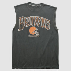 Fanatics Cleveland Browns 90s Tank Charcoal Vintage