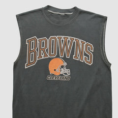 Fanatics Cleveland Browns 90s Tank Charcoal Vintage