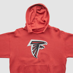 Fanatics Atlanta Falcons 2000s Hooded Pullover Sweatshirt Red Vintage