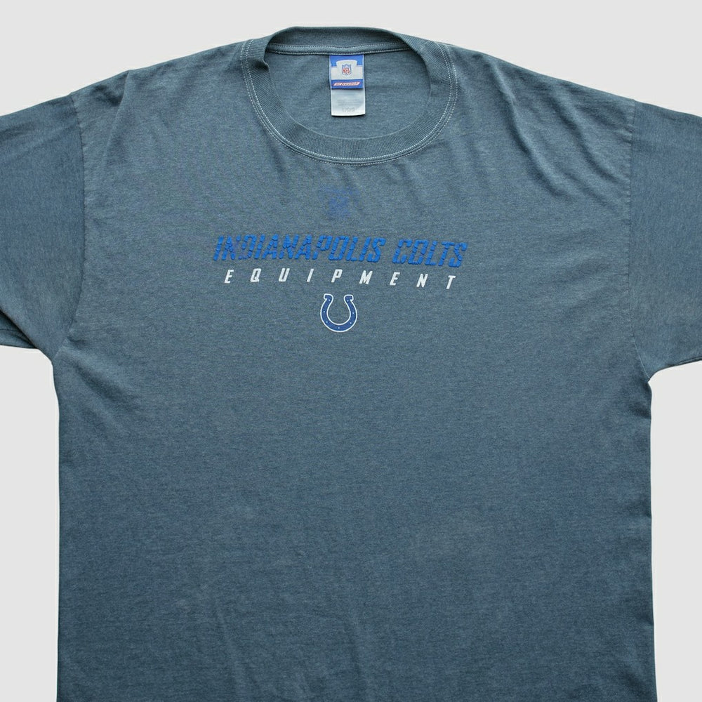 Fanatics Indianapolis Colts Reebok 2000s Long Sleeve T-shirt Blue Vintage