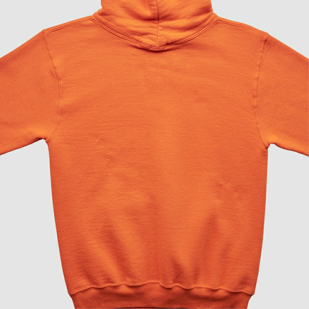 Fanatics Cleveland Browns Russell 90s Hooded Pullover Sweatshirt Orange Vintage