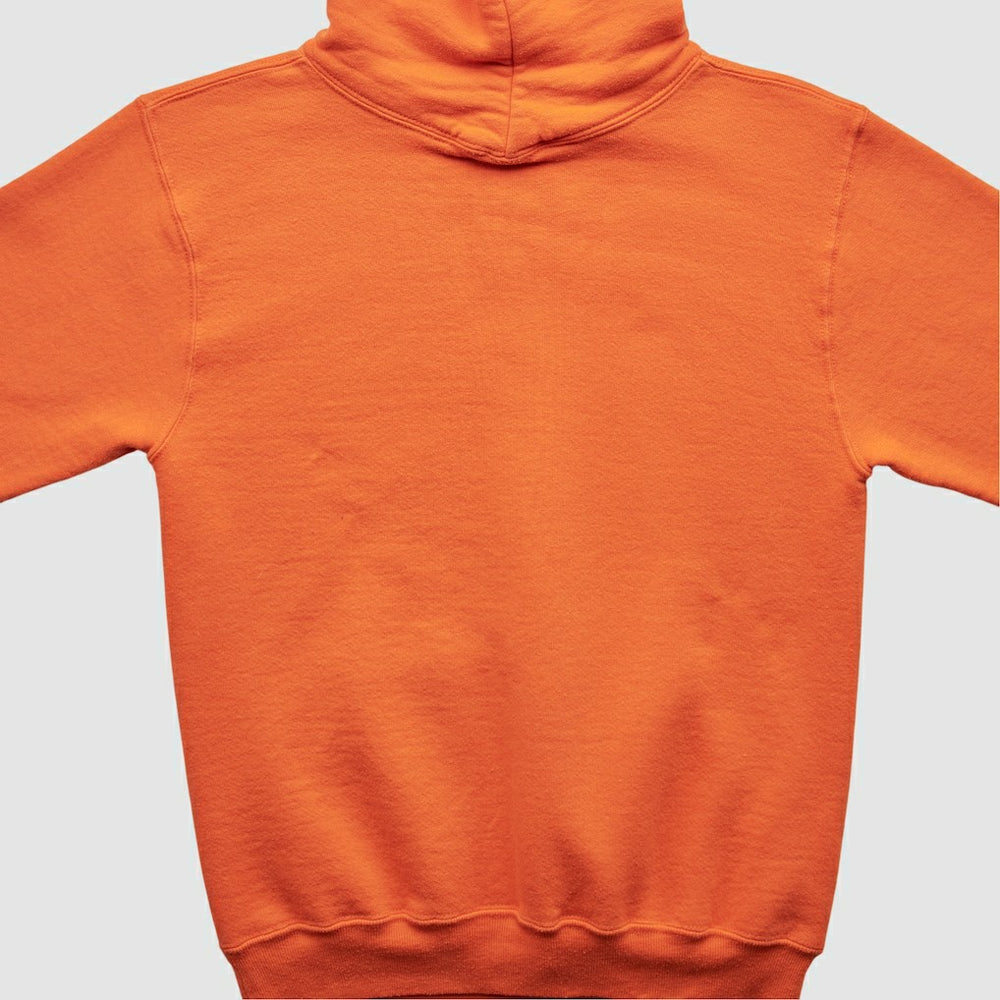 Fanatics Cleveland Browns Russell 90s Hooded Pullover Sweatshirt Orange Vintage