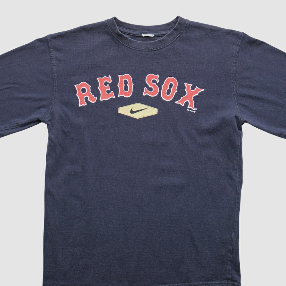 Boston Red Sox 2007 Long Sleeve T-shirt - Navy - XXVintage - Fanatics Sale