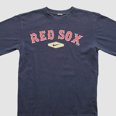 Boston Red Sox 2007 Long Sleeve T-shirt - Navy - XXVintage - Fanatics Sale