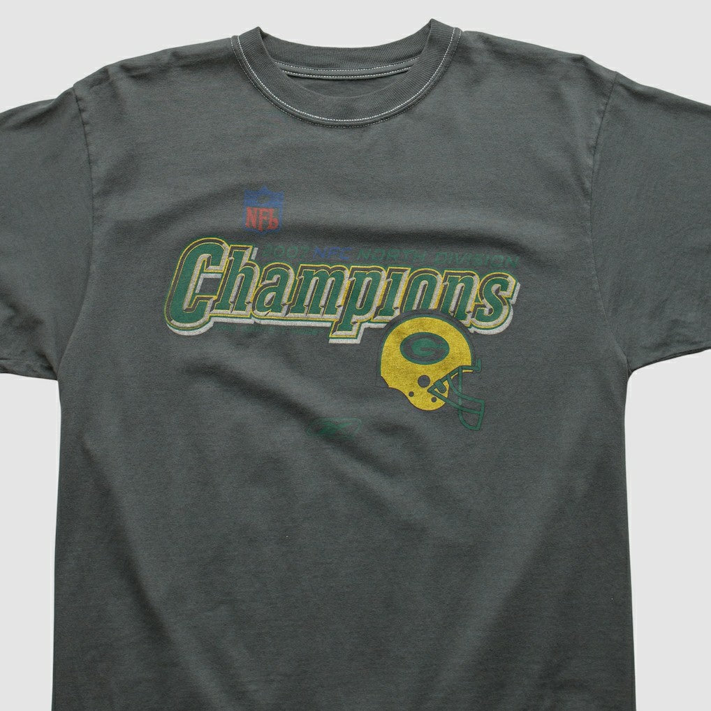 Fanatics Green Bay Packers 2007 T-shirt Charcoal Vintage