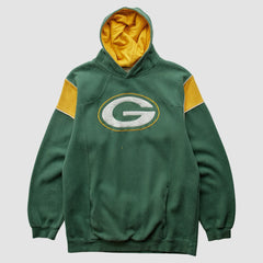 Fanatics Green Bay Packers NFL 2000s Hooded Sweatshirt Green Vintage