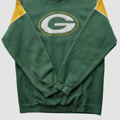 Fanatics Green Bay Packers NFL 2000s Hooded Sweatshirt Green Vintage